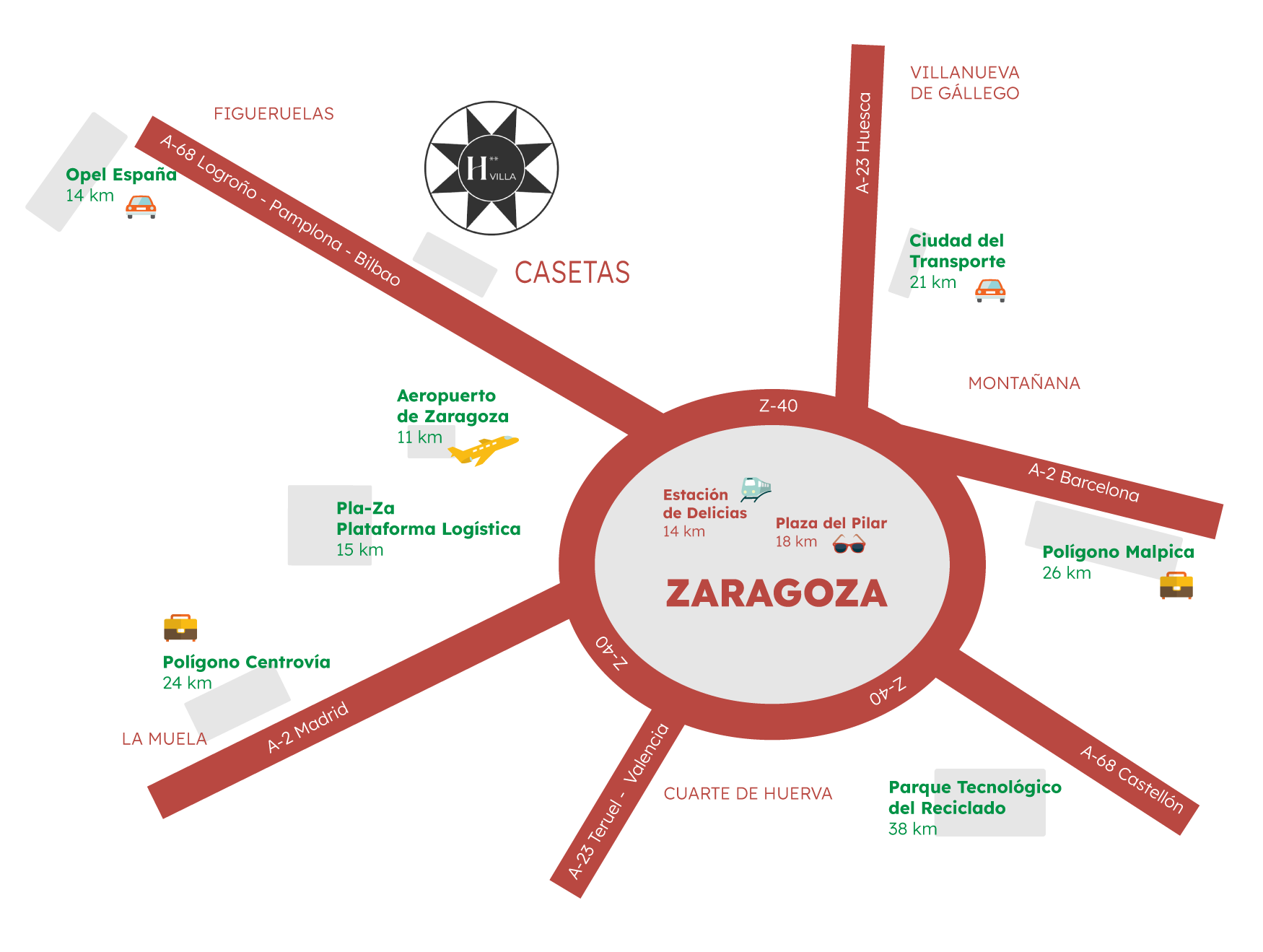 Localización del Hotel